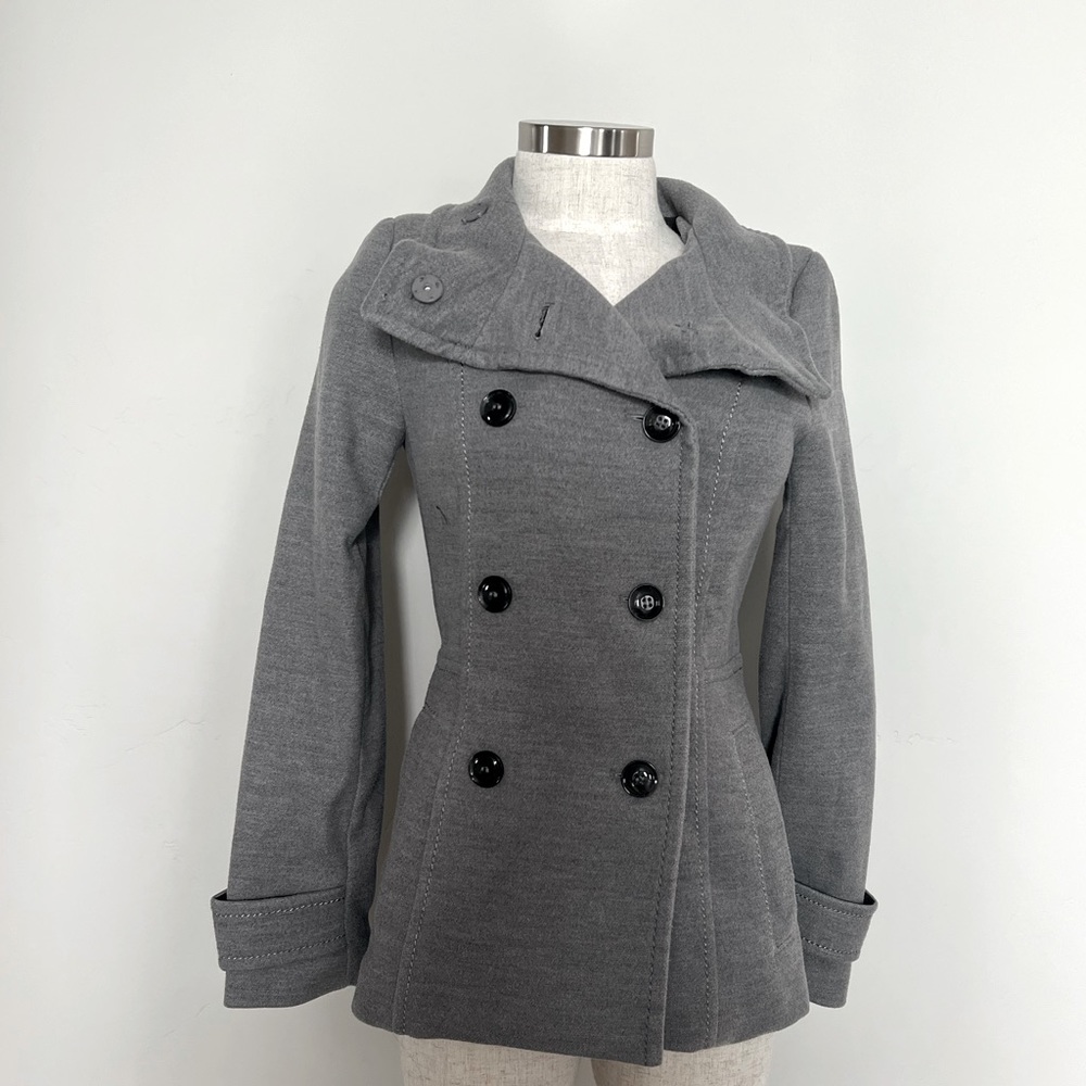 H&M Double Breasted Gray Jacket